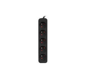 Lanberg Power strip 1m 5x outlets for UPS system
