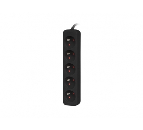 Lanberg Power strip 1m 5x outlets for UPS system