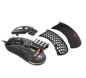 Genesis | Gaming Mouse | Xenon 800 | Wired | PixArt PMW 3389 | Gaming Mouse | Black | Yes