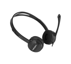 Natec | Canary Go | Headset | Wired | On-Ear | Microphone | Noise canceling | Black