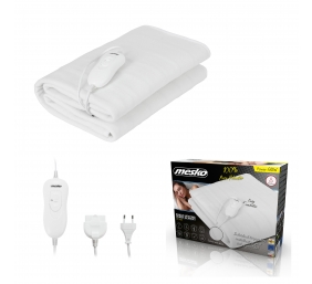 Mesko | Electirc heating under-blanket | MS 7419 | Number of heating levels 4 | Number of persons 1 | Washable | Remote control | Polyester | 60 W | White