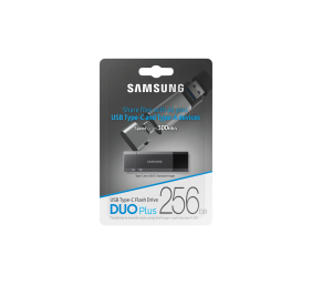Samsung DUO Plus MUF-256DB/APC 256 GB, USB 3.1, Grey/Black