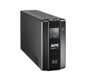 Schneider Electric APC Back-UPS Pro, Tower, 6x IEC C13 outlets, AVR, LCD, user-replaceable battery | BR900MI | 900 VA | 540 W | 230 V