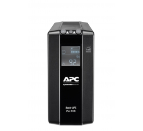Schneider Electric APC Back-UPS Pro, Tower, 6x IEC C13 outlets, AVR, LCD, user-replaceable battery | BR900MI | 900 VA | 540 W | 230 V