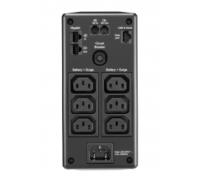 Schneider Electric APC Back-UPS Pro, Tower, 6x IEC C13 outlets, AVR, LCD, user-replaceable battery | BR900MI | 900 VA | 540 W | 230 V