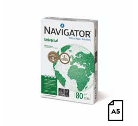 Popierius NAVIGATOR A5, 80g, 500 lapų