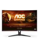 AOC | Curved Gaming Monitor | C32G2ZE | 31.5 " | VA | FHD | 16:9 | 240 Hz | 1 ms | 1920 x 1080 | 300 cd/m² | Headphone out (3.5mm) | HDMI ports quantity 2 | Black | Warranty 36 month(s)
