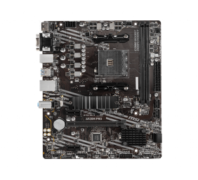 MSI | A520M PRO | Processor family AMD | Processor socket AM4 | DDR4 | Memory slots 2 | Number of SATA connectors | Chipset AMD A | Micro ATX