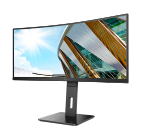 AOC | Curved Monitor | CU34P2A | 34 " | VA | 21:9 | 100 Hz | 1 ms | 3440 × 1440 | 300 cd/m² | Headphone out (3.5mm) | HDMI ports quantity HDMI x 2 | Black | Warranty 36 month(s)