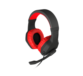 Genesis  Gaming Headset Argon 200, 2 x 3 pin 3,5 mm stereo mini-jack, NSG-0900, Red, Wired, Built-in microphone