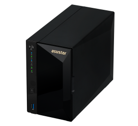 Asus Asustor Tower NAS AS4002T up to 2 HDD/SSD, Marvell, ARMADA-7020, Processor frequency 1.6 GHz, 2 GB, DDR4, Black
