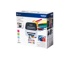 Brother VC-500W | Colour | ZINK Zero-Ink | Label Printer | Wi-Fi | Black/ grey