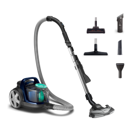 Philips | Vacuum cleaner | PowerPro Active FC9556/09 | Bagless | Power 900 W | Dust capacity 1.5 L | Blue