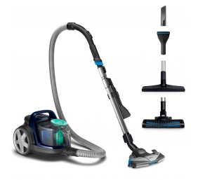 Philips | PowerPro Active FC9556/09 | Vacuum cleaner | Bagless | Power 750 W | Dust capacity 1.5 L | Blue