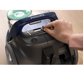 Philips 5000 Series FC9556/09 PowerCyclone 7 Dulkių siurblys, Louros Juoda/Mėlyna