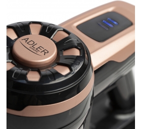 Adler | Vacuum Cleaner | AD 7044 | Cordless operating | Handstick and Handheld | - W | 22.2 V | Operating time (max) 40 min | Bronze | Warranty 24 month(s)