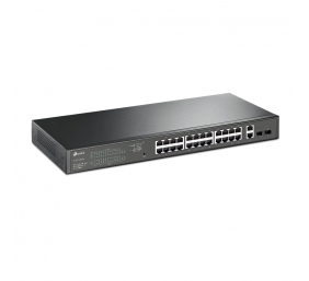 TP-LINK | Switch | TL-SG1428PE | Web managed | Rackmountable | SFP ports quantity 2 | PoE+ ports quantity 24 | Power supply type 100-240VAC, 50-60Hz voltage
