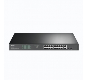 TP-LINK | Switch | TL-SG1218MP | Unmanaged | Rackmountable | 10/100 Mbps (RJ-45) ports quantity 18 | SFP ports quantity 2 | PoE+ ports quantity 16 | Power supply type 100-240VAC, 50-60Hz voltage