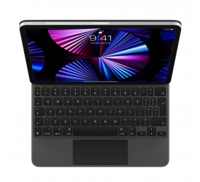 Apple | Magic Keyboard for iPad Air (4th,5th generation) 11-inch iPad Pro (all gen) | Black | Compact Keyboard | Wireless | US | USB-C