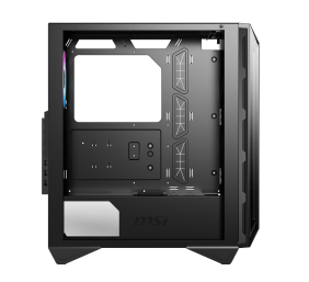 MSI MPG GUNGNIR 110R PC Case, Mid-Tower, USB 3.2, Black | MSI | MPG GUNGNIR 110R | Black | ATX | Power supply included No