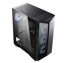 MSI MPG GUNGNIR 110R PC Case, Mid-Tower, USB 3.2, Black | MSI | MPG GUNGNIR 110R | Black | ATX | Power supply included No