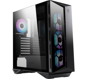 MSI MPG GUNGNIR 110R PC Case, Mid-Tower, USB 3.2, Black | MSI | MPG GUNGNIR 110R | Black | ATX | Power supply included No