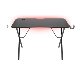 Genesis Holm 200 RGB Gaming Desk, Black | Genesis | Holm 200 RGB | Black