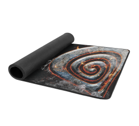 Genesis Carbon 500 Maxi Lava NPG-0749 Black, Mouse pad, Textile, 450 x 900 mm