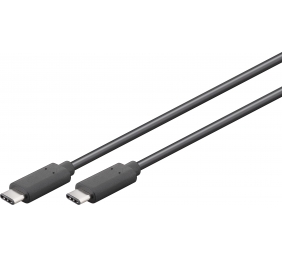 Goobay USB-C Cable, 1 m, Black | USB-C to USB-C