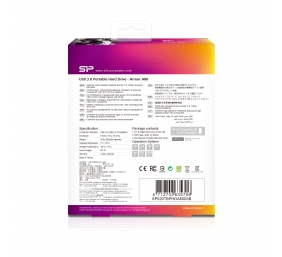 Armor A80 2TB | 2000 GB | 2.5 " | USB 3.1 | Blue