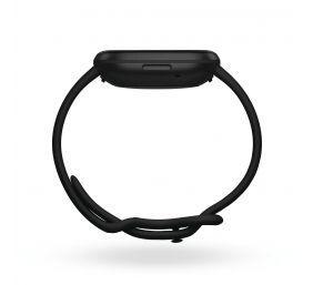 Fitbit Versa 3 Smart watch NFC GPS (satellite) AMOLED Touchscreen Activity monitoring 24/7 Waterproof Bluetooth Wi-Fi Black/Black Aluminum