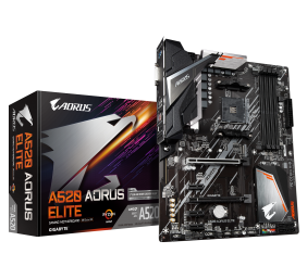 Gigabyte | A520 AORUS ELITE 1.0 | Processor family AMD | Processor socket AM4 | DDR4 DIMM | Memory slots 4 | Number of SATA connectors 4 x SATA 6Gb/s connectors | Chipset AMD A | ATX