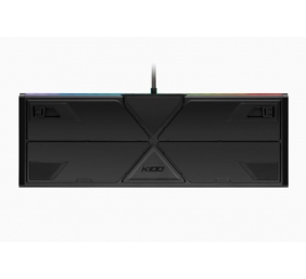 Corsair | Mechanical Gaming Keyboard | K100 RGB Optical | Wired | Mechanical Gaming Keyboard | US | Black/Red