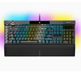 Corsair | K100 RGB Optical | Mechanical Gaming Keyboard | Mechanical Gaming Keyboard | US | Wired | Black/Red