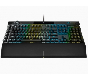 Corsair | Mechanical Gaming Keyboard | K100 RGB Optical | Wired | Mechanical Gaming Keyboard | US | Black/Red