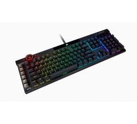 Corsair | Mechanical Gaming Keyboard | K100 RGB Optical | Wired | Mechanical Gaming Keyboard | US | Black/Red