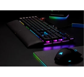 Corsair | Mechanical Gaming Keyboard | K100 RGB Optical | Wired | Mechanical Gaming Keyboard | US | Black/Red
