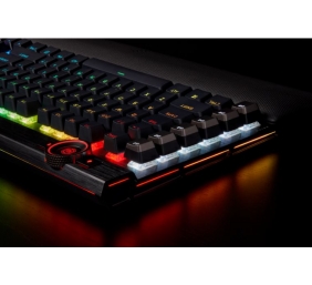 Corsair | Mechanical Gaming Keyboard | K100 RGB Optical | Wired | Mechanical Gaming Keyboard | US | Black/Red