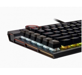 Corsair | Mechanical Gaming Keyboard | K100 RGB Optical | Wired | Mechanical Gaming Keyboard | US | Black/Red