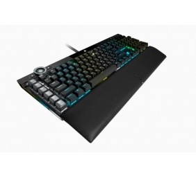 Corsair | Mechanical Gaming Keyboard | K100 RGB Optical | Wired | Mechanical Gaming Keyboard | US | Black/Red