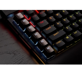 Corsair | Mechanical Gaming Keyboard | K100 RGB Optical | Wired | Mechanical Gaming Keyboard | US | Black/Red