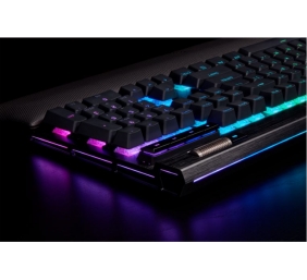 Corsair | Mechanical Gaming Keyboard | K100 RGB Optical | Wired | Mechanical Gaming Keyboard | US | Black/Red