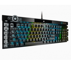 Corsair | Mechanical Gaming Keyboard | K100 RGB Optical | Wired | Mechanical Gaming Keyboard | US | Black/Red