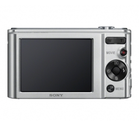 Sony DSC-W800 Compact camera, 20.1 MP, Optical zoom 5 x, Digital zoom 40 x, Image stabilizer, ISO 3200, Display diagonal 2.7 ", Focus 0.05m - ∞, Video recording, Silver