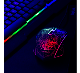 Logilink | Gaming-Set, keyboard, mouse and mouspad | ID0185 | Metal | Keyboard, Mouse and Pad Set | Wired | Mouse included | DE | Numeric keypad