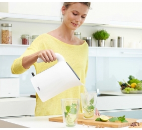 Braun | Kettle | WK3100WH PurEase | Standard | 2200 W | 1.7 L | Plastic | 360° rotational base | White