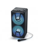 Muse M-1820 DJ Bluetooth Party Box Speaker With CD and Battery, Wireless, Black