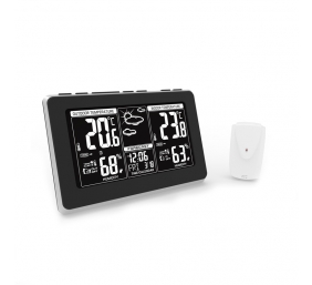 Adler | Black | White Digital Display | Weather station | AD 1175