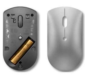 Lenovo | Silent Mouse | 600 | Optical Mouse | Dual-host Bluetooth 5.0 | Iron Grey | 1 year(s)