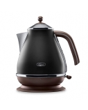 Delonghi | Icona Vintage | KBOV2001BK | Standard kettle | 2000 W | 1.7 L | Stainless steel | 360° rotational base | Black